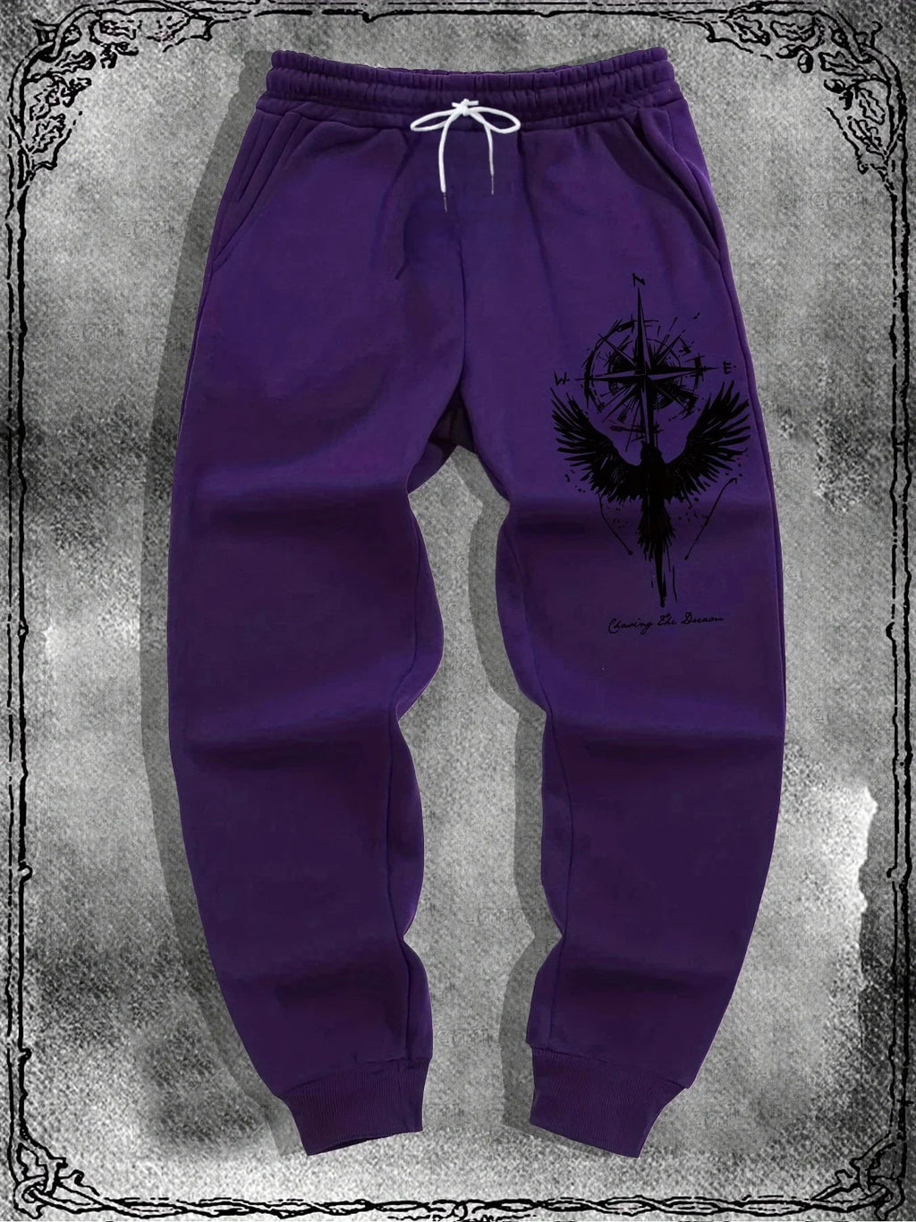 Gothic Y2K Casual Sports Sweatpants, 3D Printed Versatile Joggers for Daily Wear, Urban Fashion Oversized Loose Street Pants